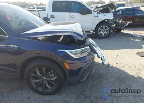 2022 Volkswagen Tiguan 2.0T Se из США, поврежденный, VIN 3VV3B7AX8NM176988